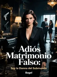 Portada de la novela Adiós Matrimonio Falso: Soy la Donna del Submundo