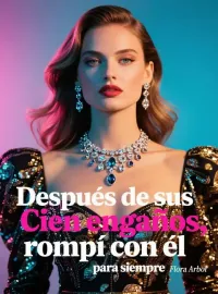 Portada de la novela Después de sus cien engaños, rompí con él para siempre
