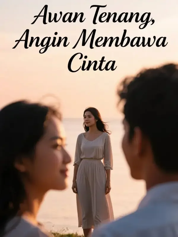 Sampul Novel Awan Tenang, Angin Membawa Cinta