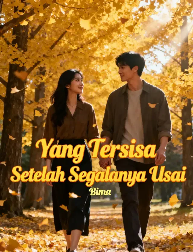 Sampul Novel Yang Tersisa Setelah Segalanya Usai