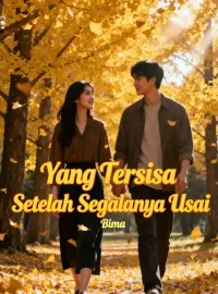 Sampul Novel Yang Tersisa Setelah Segalanya Usai
