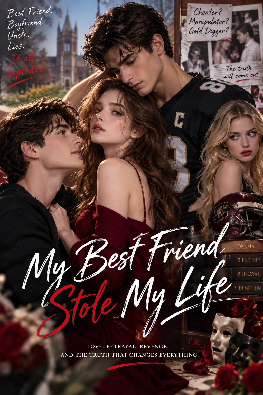 When my uncle is a campus star, and I’m just a nobody Novel Cover