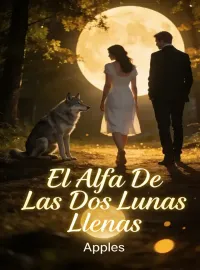 Portada de la novela El Alfa De Las Dos Lunas Llenas