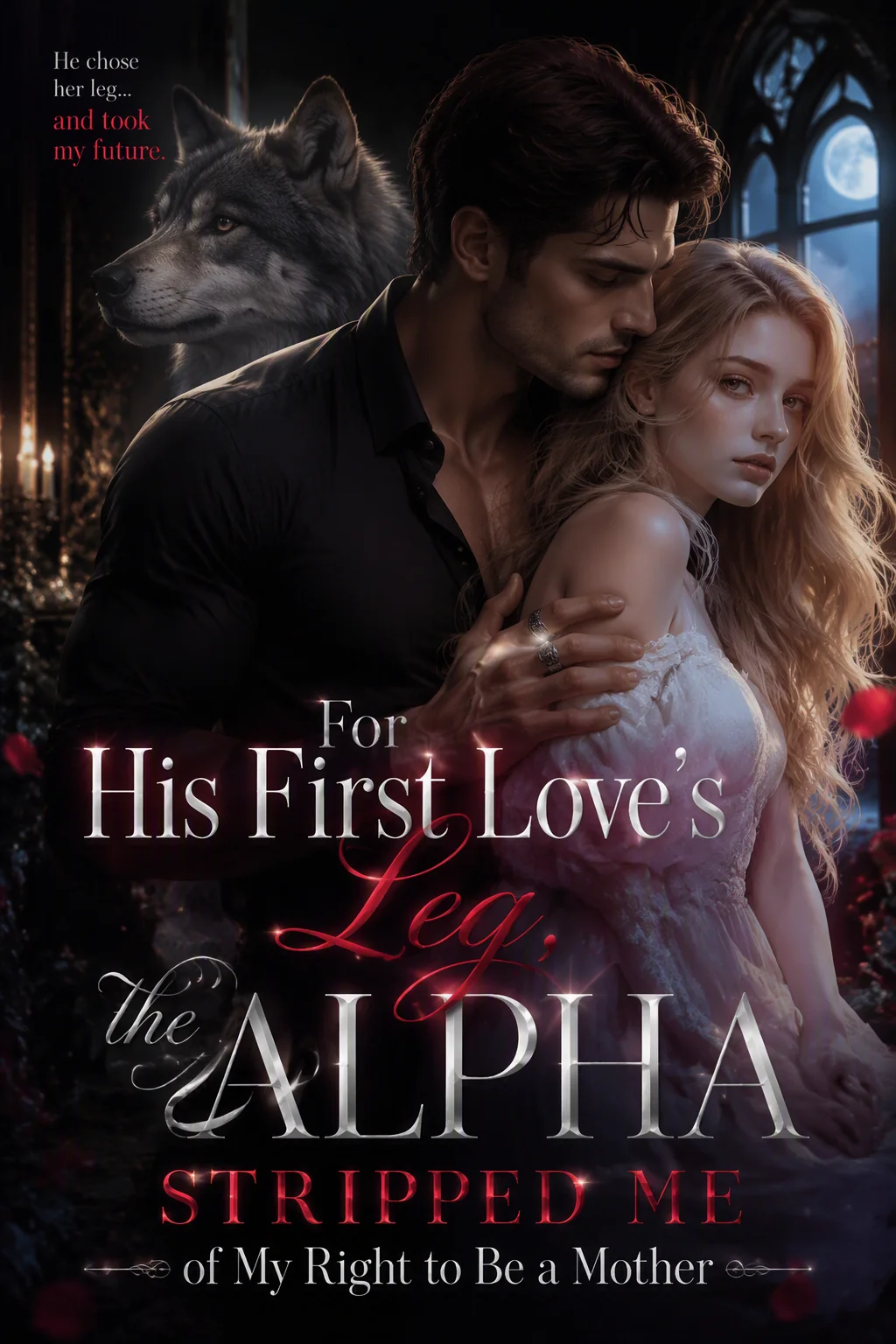 For His First Love's Leg, the Alpha Stripped Me of My Right to Be a Mother Novel Cover