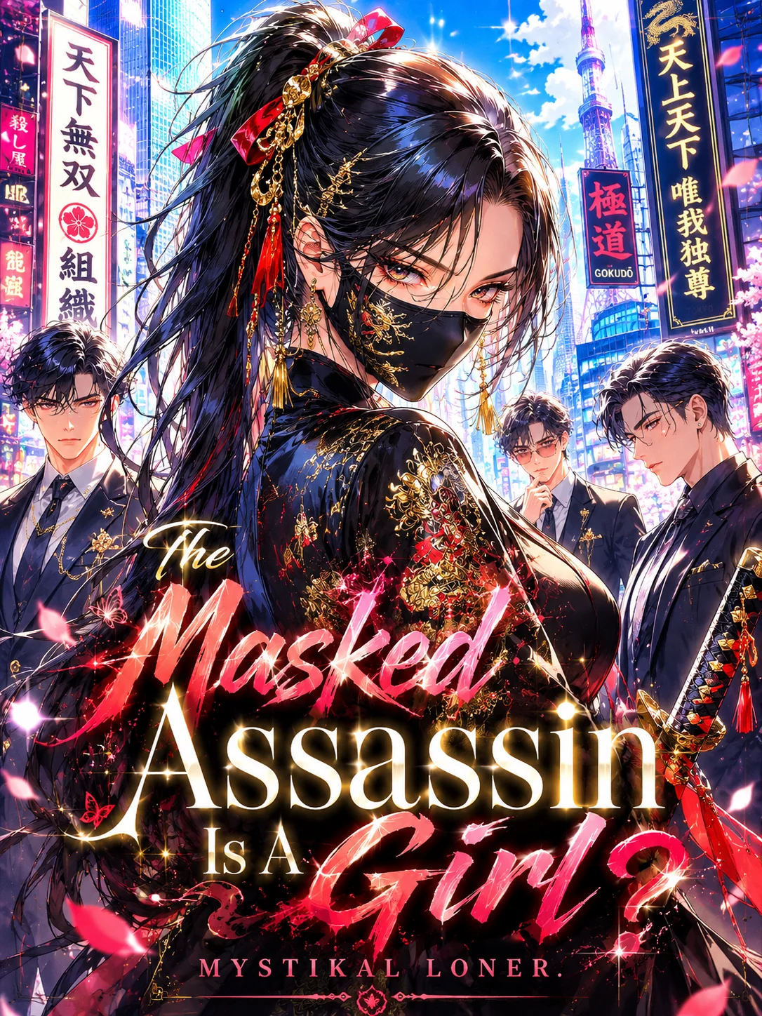 The Masked Assassin Is A Girl Novel Cover