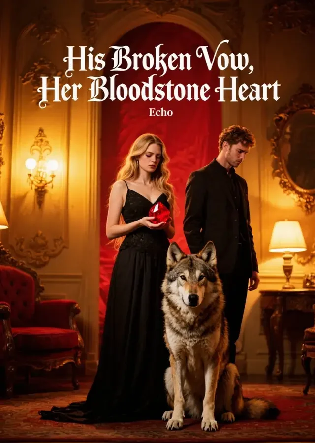 His Broken Vow, Her Bloodstone Heart Novel Cover