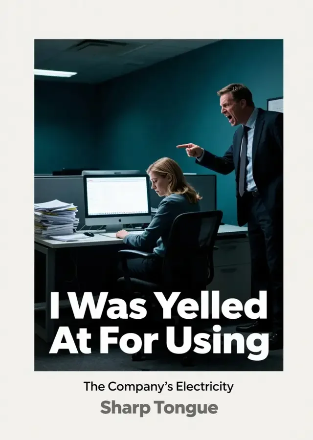 I Was Yelled At For Using The Company's Electricity Novel Cover