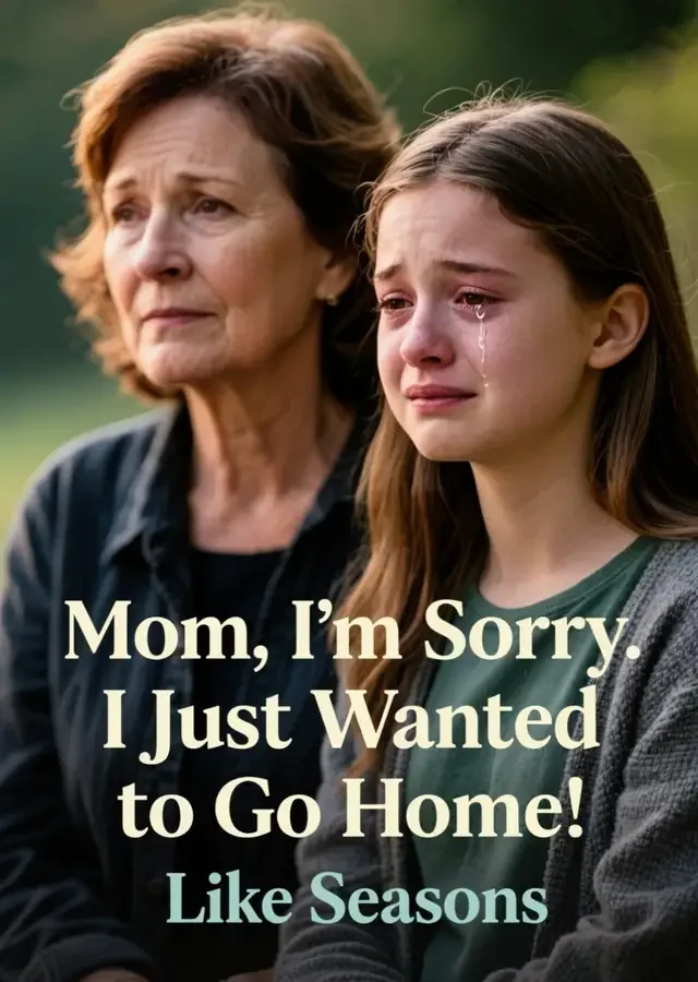 Mom, I'm Sorry… I Just Wanted to Go Home Novel Cover