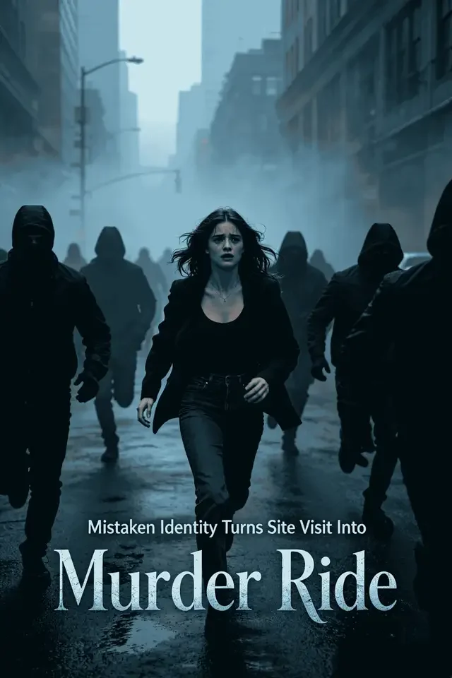 Mistaken Identity Turns Site Visit Into Murder Ride Novel Cover