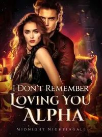 I Don't Remember Loving You, Alpha Novel Cover