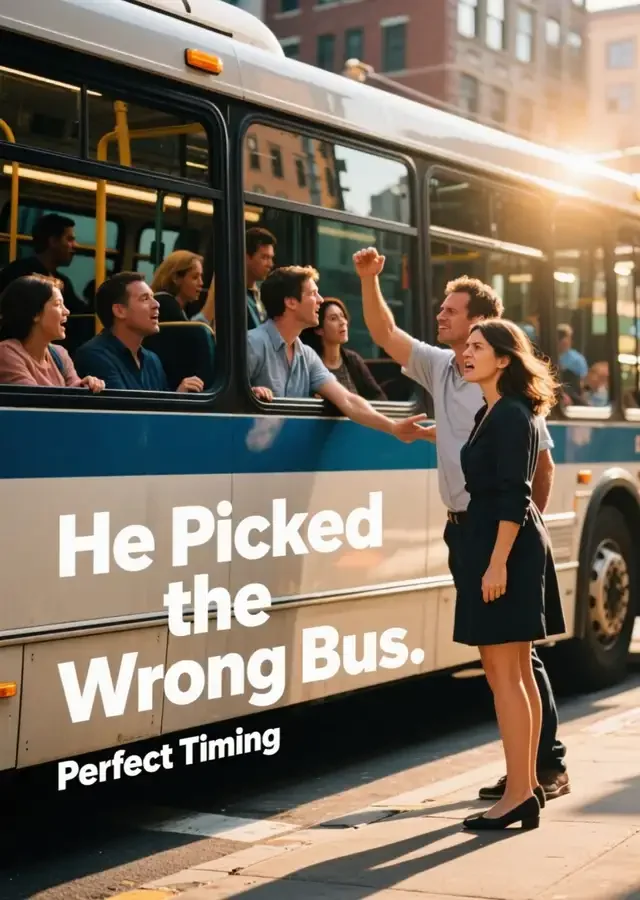 He Picked the Wrong Bus Novel Cover