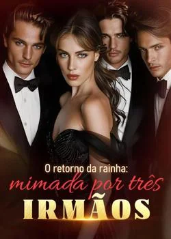 Capa do romance O retorno da rainha: mimada por três irmãos