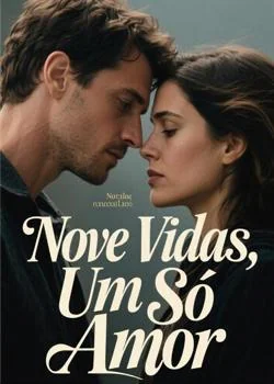 Capa do romance Nove Vidas, Um Só Amor