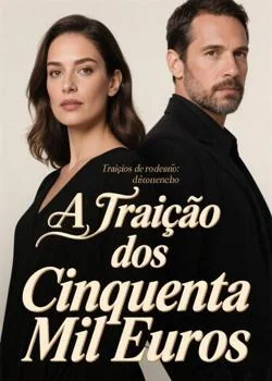Capa do romance A Traição dos Cinquenta Mil Euros