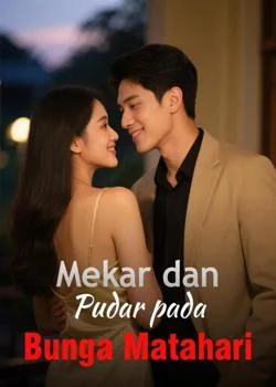 Sampul Novel Mekar dan Pudar pada Bunga Matahari