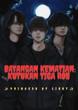 Sampul Novel Bayangan Kematian: Kutukan Tiga Roh
