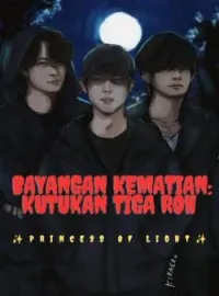Sampul Novel Bayangan Kematian: Kutukan Tiga Roh