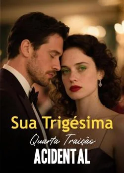 Capa do romance Sua Trigésima Quarta Traição Acidental