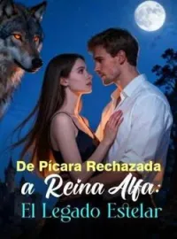 Portada de la novela De Pícara Rechazada a Reina Alfa: El Legado Estelar