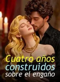 Portada de la novela Cuatro años construidos sobre el engaño
