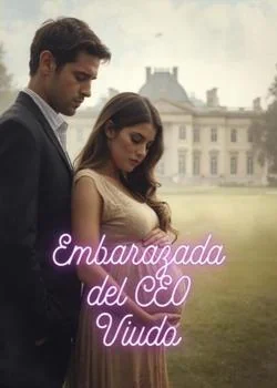 Portada de la novela Embarazada del CEO Viudo