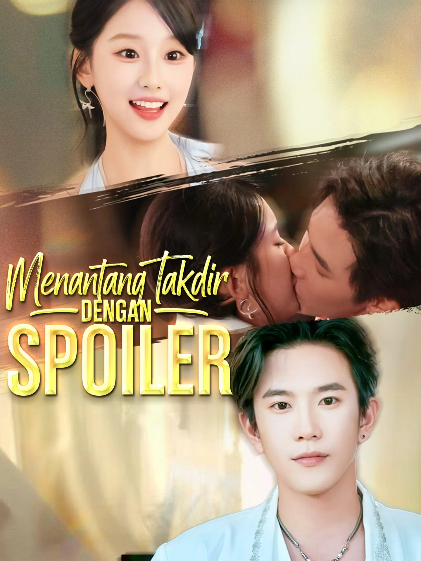 Sampul Menantang Takdir dengan Spoiler