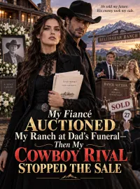 My Fiancé Auctioned My Ranch at Dad's Funeral—Then My Cowboy Rival Stopped the Sale Novel Cover