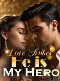 Love Strikes: He is My Hero Novel Cover