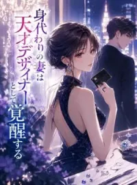 身代わりの妻は天才デザイナーとして覚醒する の小説カバー