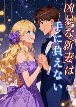 凶暴な新妻は手に負えない の小説カバー