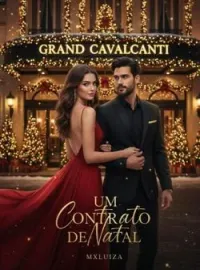 Capa do romance Um contrato de Natal