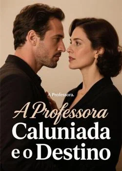 Capa do romance A Professora Caluniada e o Destino