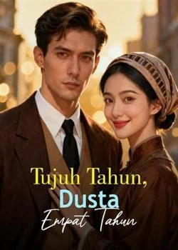 Sampul Novel Tujuh Tahun, Dusta Empat Tahun