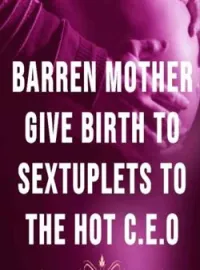 Couverture du roman Une mère stérile donne naissance à des sextuplés au PDG sexy