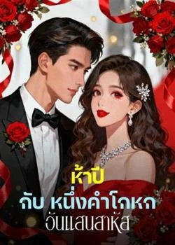 หน้าปกนวนิยาย ห้าปี กับ หนึ่งคำโกหก อันแสนสาหัส