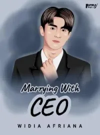 Sampul Novel Marrying With CEO