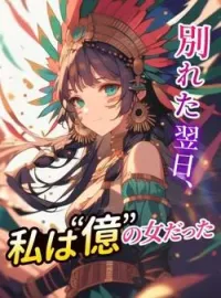 別れた翌日、私は“億”の女だった の小説カバー