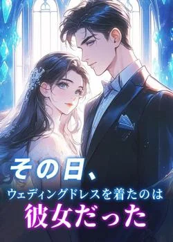 その日、ウェディングドレスを着たのは彼女だった の小説カバー