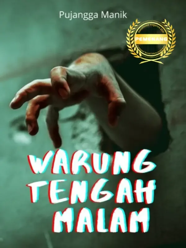 Sampul Novel WARUNG TENGAH MALAM