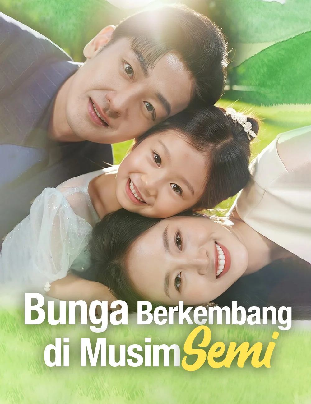 Sampul Bunga Berkembang di Musim Semi
