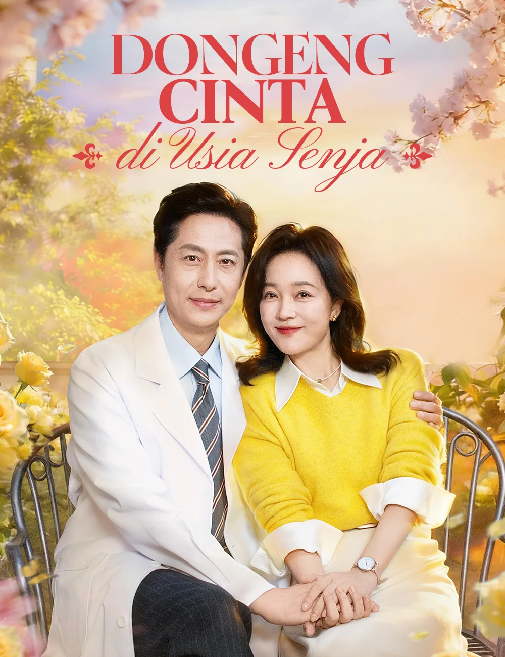 Sampul Dongeng Cinta di Usia Senja