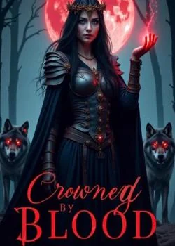 CROWNED BY BLOOD Novel Cover