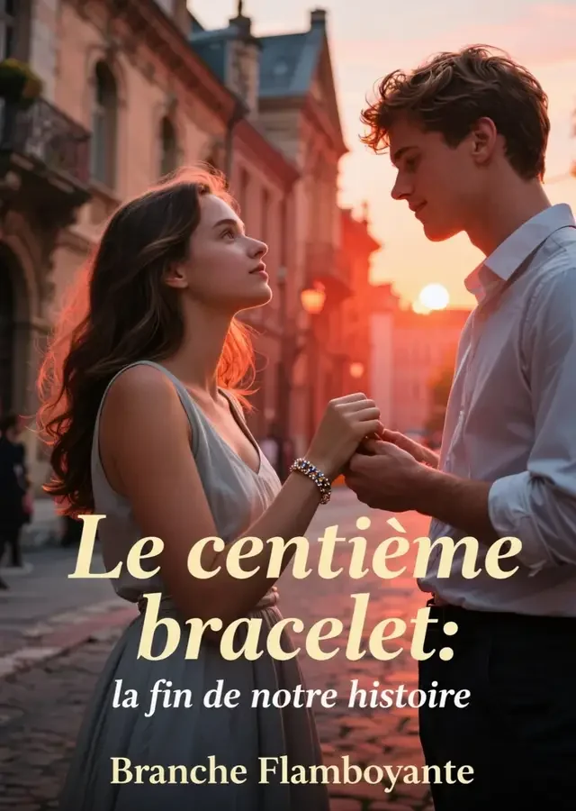 Couverture du roman Le centième bracelet : la fin de notre histoire