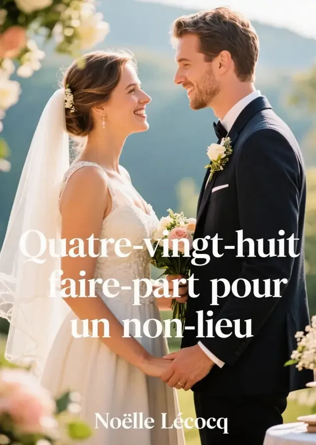 Couverture du roman Quatre-vingt-huit faire-part pour un non-lieu