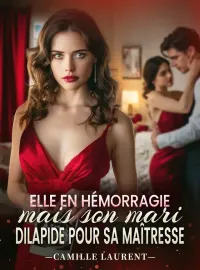Couverture du roman Elle en hémorragie, mais son mari dilapide pour sa maîtresse