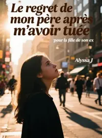 Couverture du roman Le regret de mon père après m'avoir tuée pour la fille de son ex