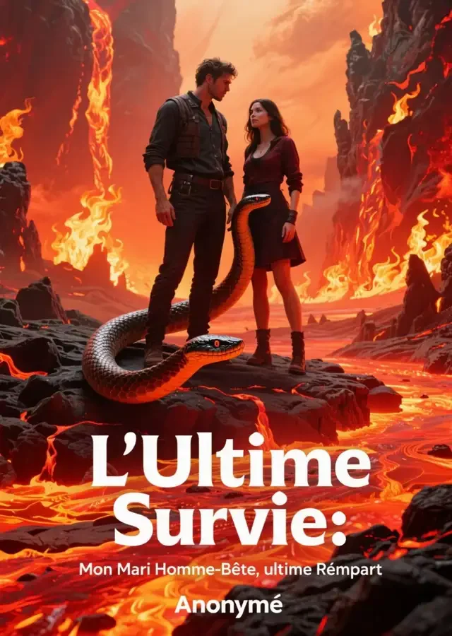 Couverture du roman L'Ultime Survie : Mon Mari Homme-Bête, ultime Rempart