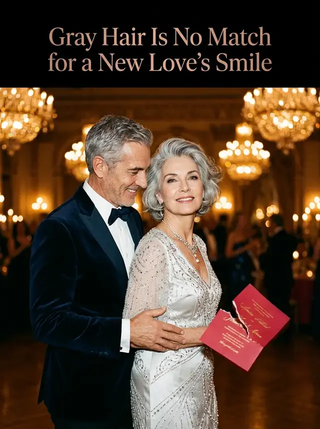 Gray Hair Is No Match for a New Love's Smile Novel Cover