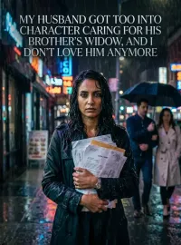 My Husband Got Too into Character Caring for His Brother's Widow, and I Don't Love Him Anymore Novel Cover