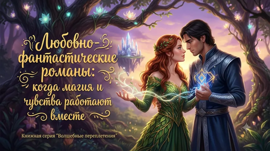 Любовно-фантастические романы: когда магия и чувства работают вместе